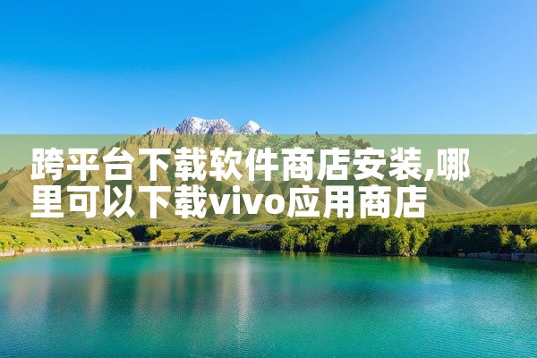 跨平台下载软件商店安装