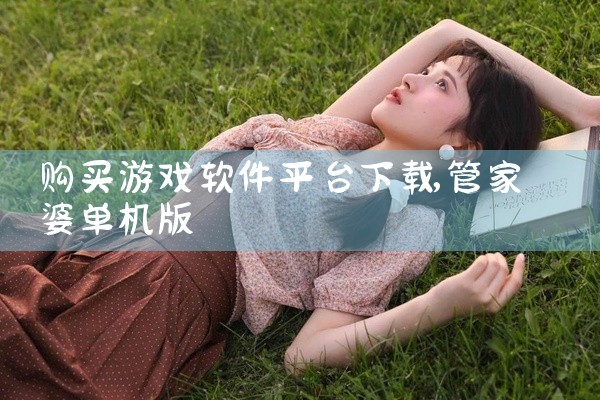 购买游戏软件平台下载